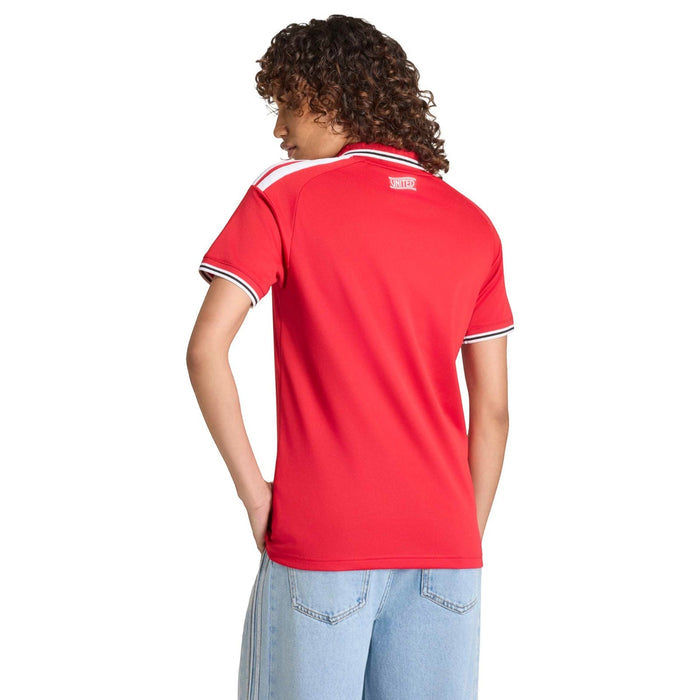 adidas MUFC 26 Wmns Home Jersey Red