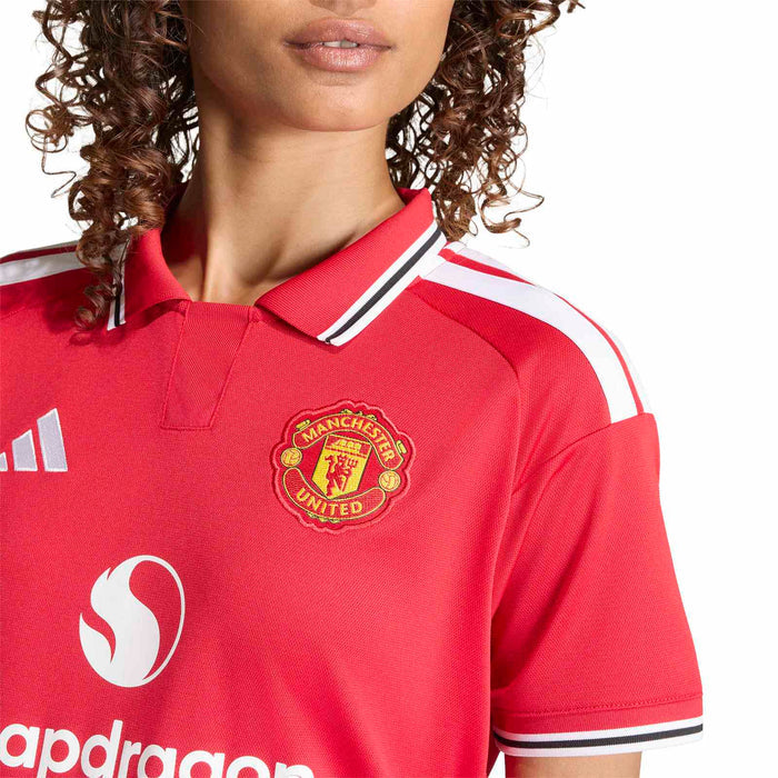 adidas MUFC 26 Wmns Home Jersey Red