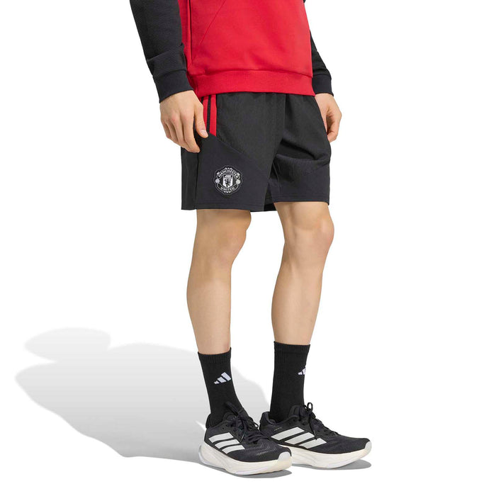adidas Manchester United FC Tiro Mens Downtime Shorts