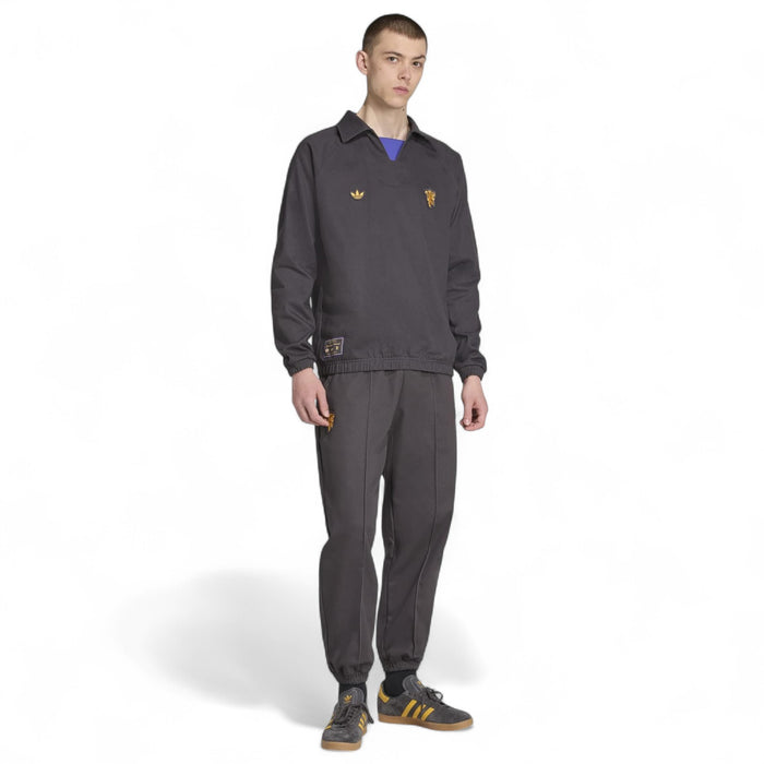 adidas OG MUFC 25 Icon Drill Top Black