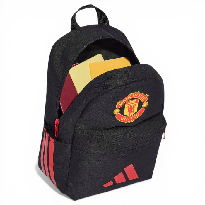 adidas MUFC 26 Kids Backpack Black