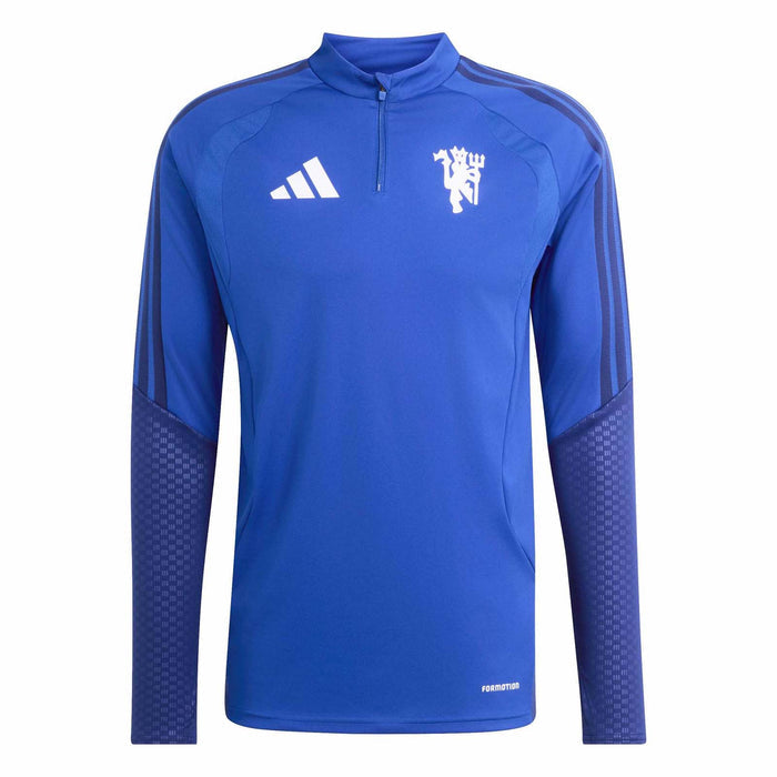 adidas MUFC 26 EU Training QZ Top Blue