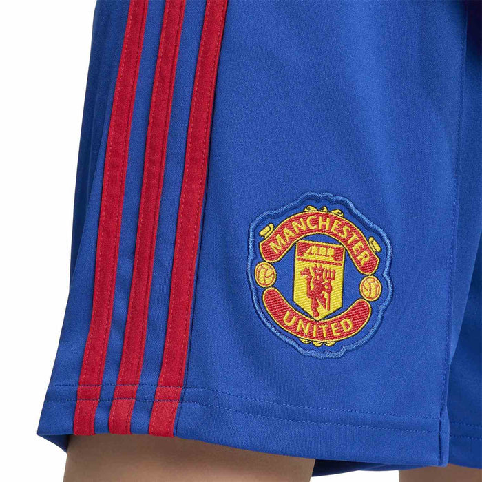adidas OG MUFC 26 Kids Away Shorts Blue
