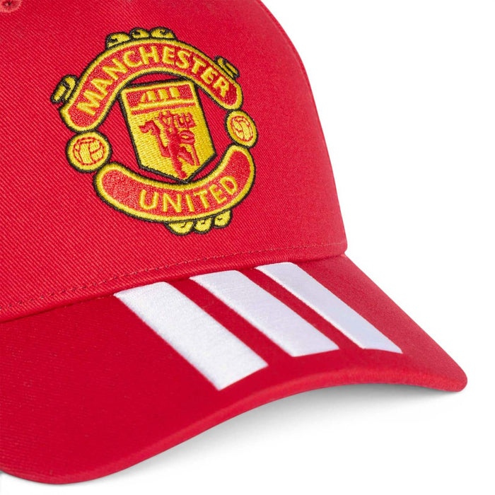 adidas MUFC 26 Kids Cap Red