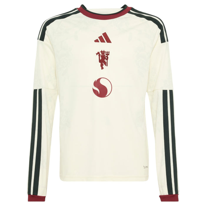 adidas Manchester United Football 2026/27 Kids Long-Sleeve Third Jersey