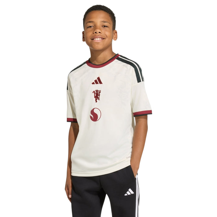 adidas MUFC 26 Kids Third Jersey White