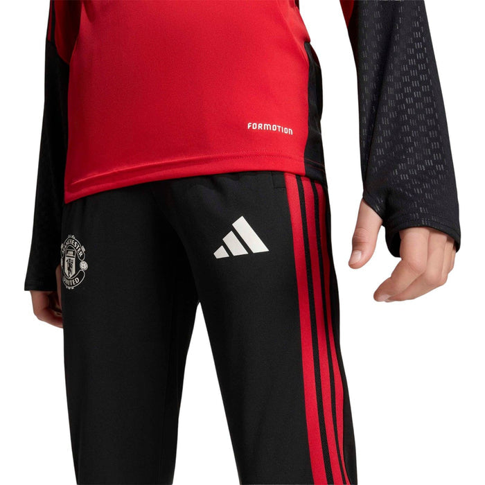 adidas MUFC 26 Kids Train Pants Black