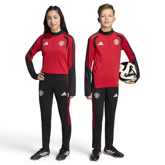 adidas MUFC 26 Kids Train Pants Black
