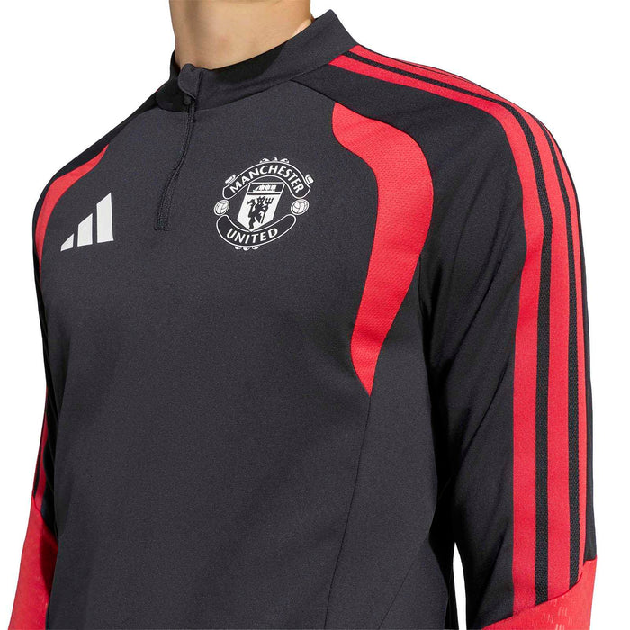 adidas MUFC 26 Train QZ Top Black