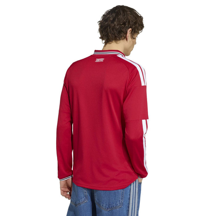 adidas MUFC 26 Home LS Jersey Red