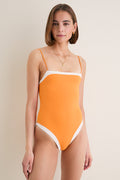 Mandarin and Coconut Bare Fosca Reversible One Piece