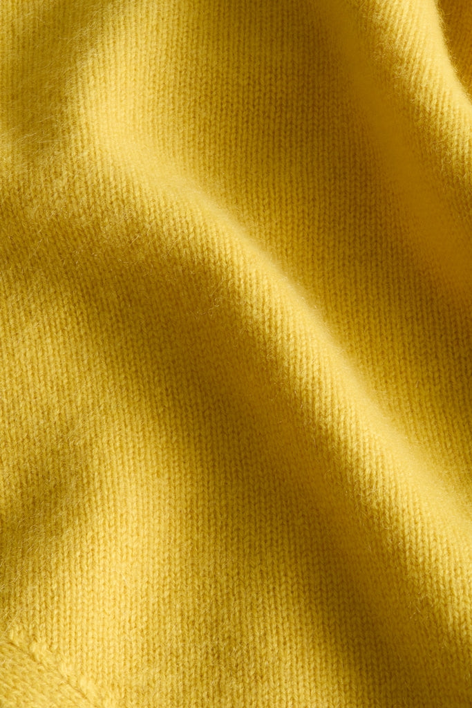 Marigold Cashmere Triangle Scarf