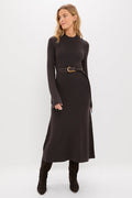 Marron Fabiana Midi Dress