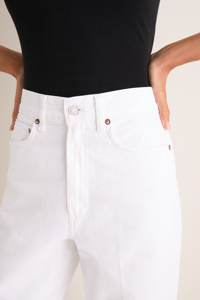 Marshmallow High Rise Vintage Taper 80's Jean