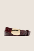 Merlot Jacob Croco Belt