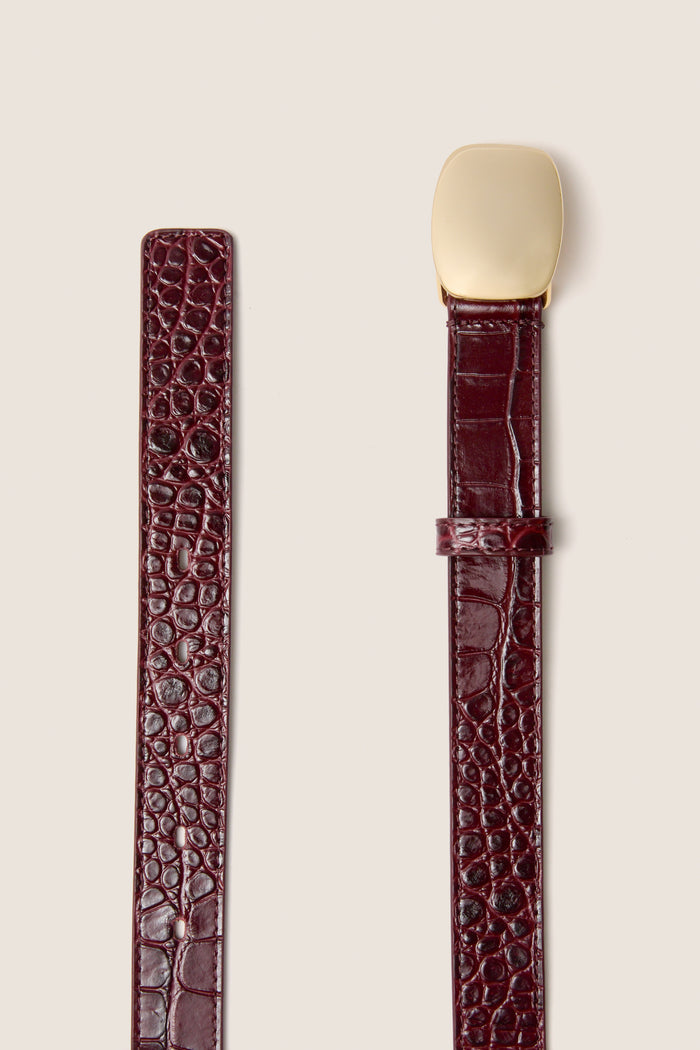 Merlot Jacob Croco Belt