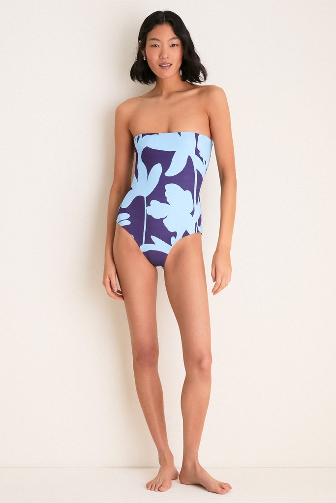 Midnight Garden Soleil Bandeau One Piece
