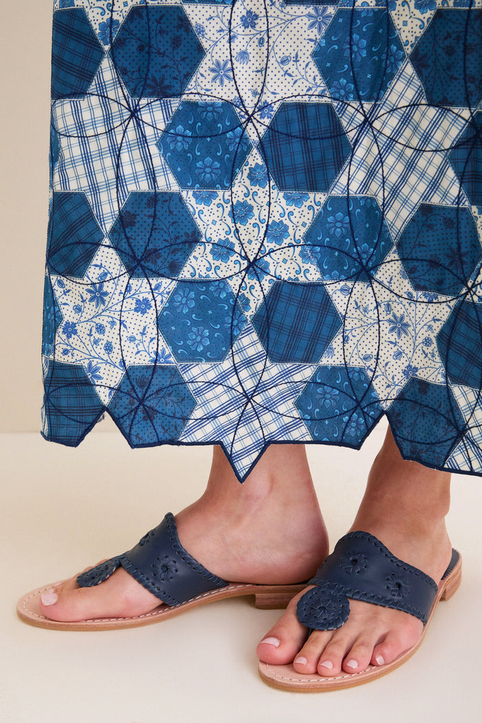 Midnight Jacks Flat Sandals