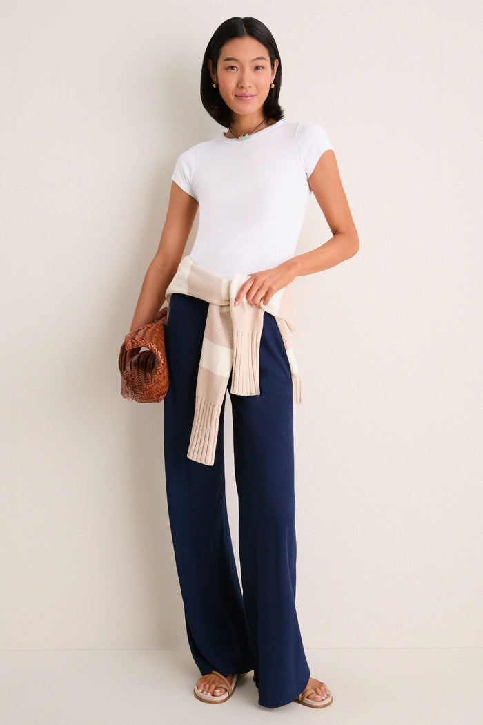 Midnight Linen Colby Pant