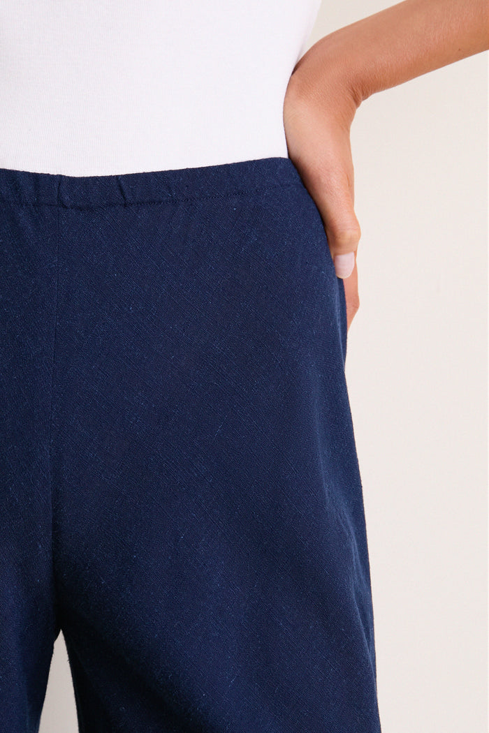 Midnight Linen Colby Pant