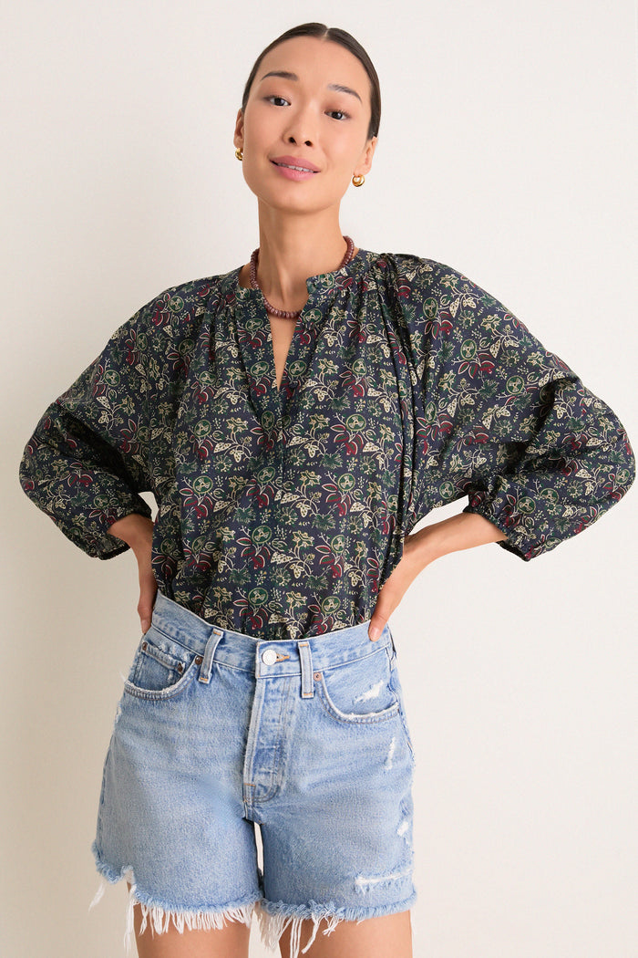 Midnight Renaissance Sawyer Blouse