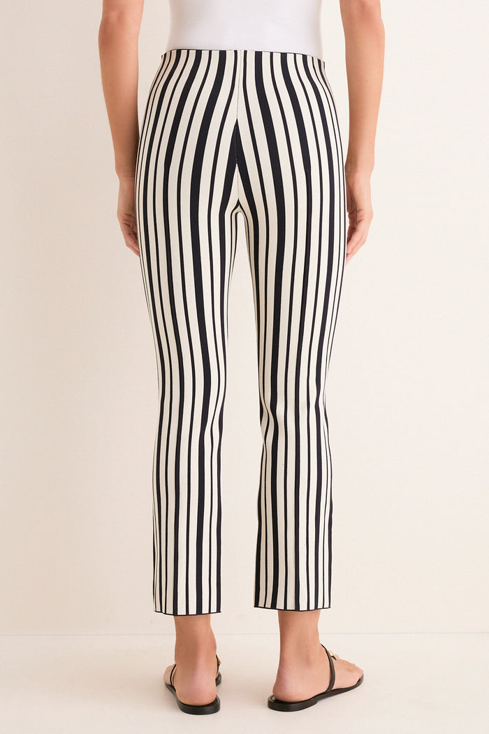Midnight Stripe Knit Ashford Pants