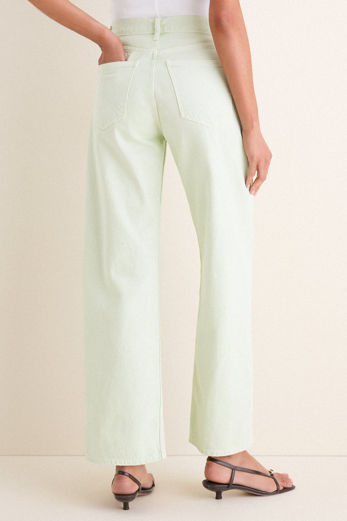 Mint Cream Arc Jean 32