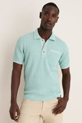 Mist Bungalow Sweater Polo