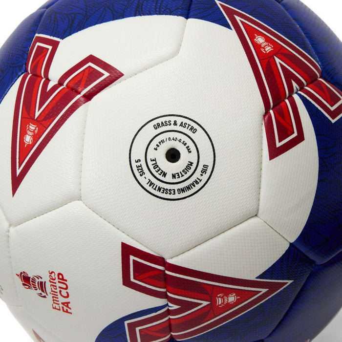Mitre FA Cup 25/26 Train Football 5 Wht