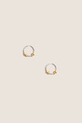 Mixed Lucy Williams Knot Small Hoop Earrings