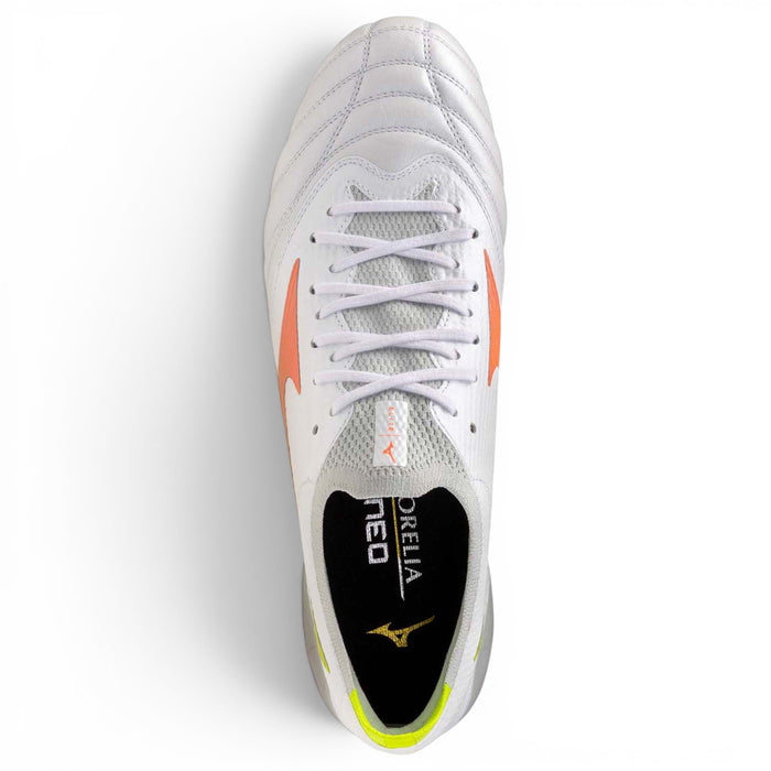 Mizuno Morelia Neo V B Elite FG Wht/Org