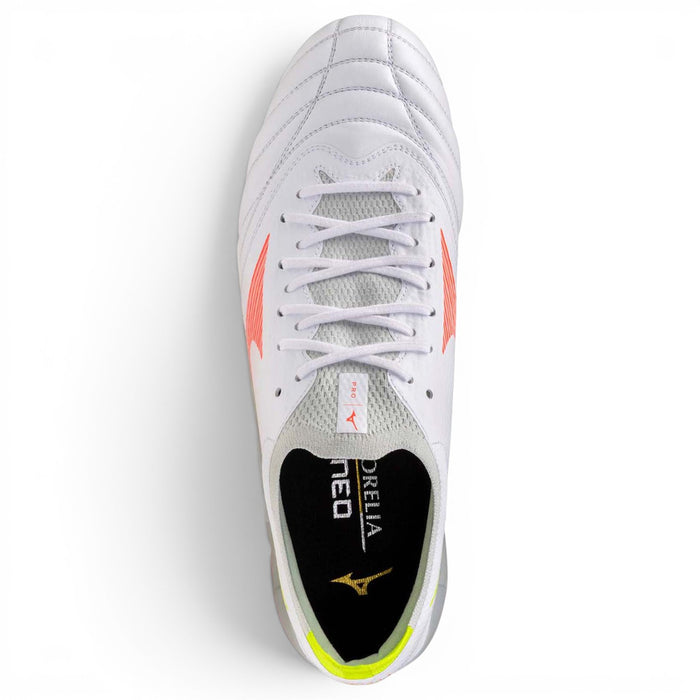 Mizuno Morelia Neo V B Pro FG Wht/Org