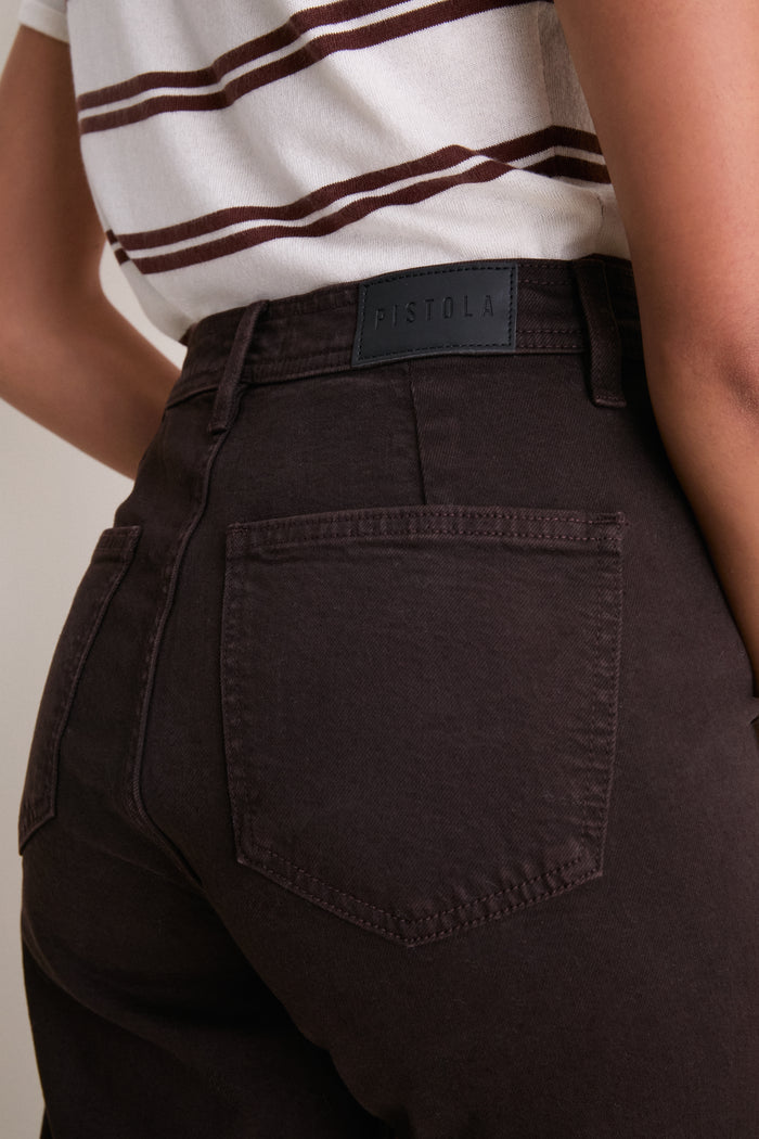 Mocha Penny High Rise Wide Leg