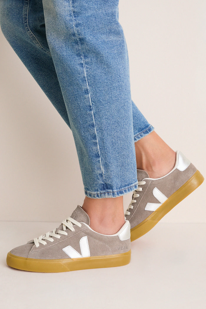 Moonrock Silver Natural Campo Sneakers
