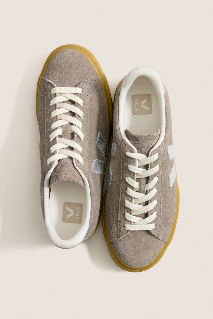 Moonrock Silver Natural Campo Sneakers