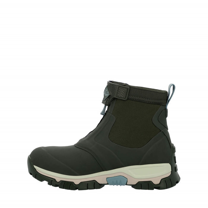 Muck Boots Womens Apex Mid Zip Wellington Moss