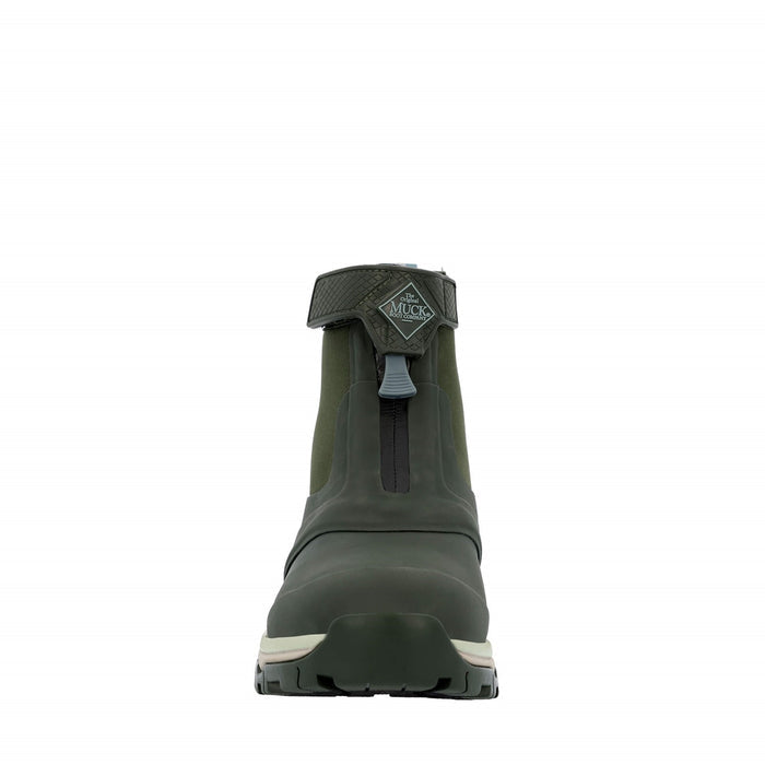 Muck Boots Womens Apex Mid Zip Wellington Moss