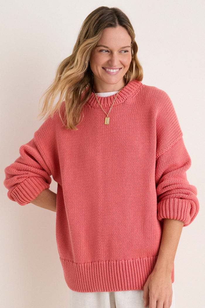 Nantucket Reds Cotton Genevieve Sweater
