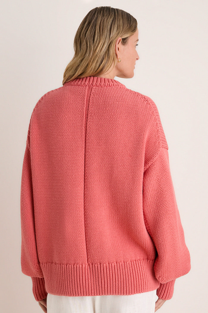 Nantucket Reds Cotton Genevieve Sweater