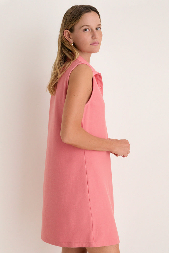 Nantucket Reds Pique Baldwin Polo Dress
