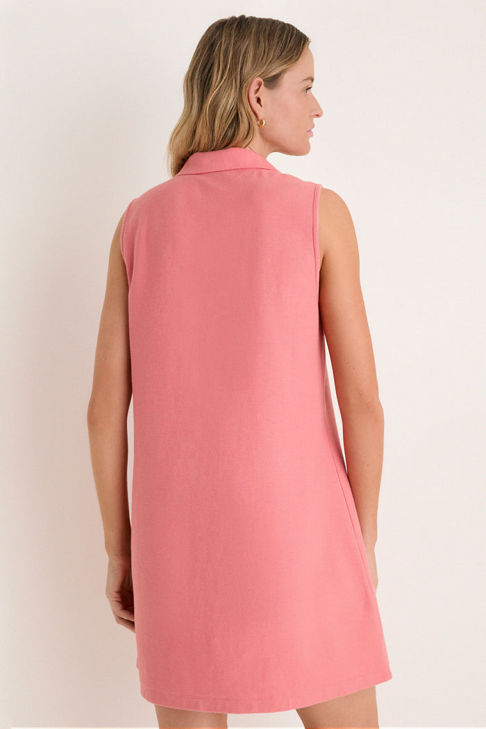 Nantucket Reds Pique Baldwin Polo Dress