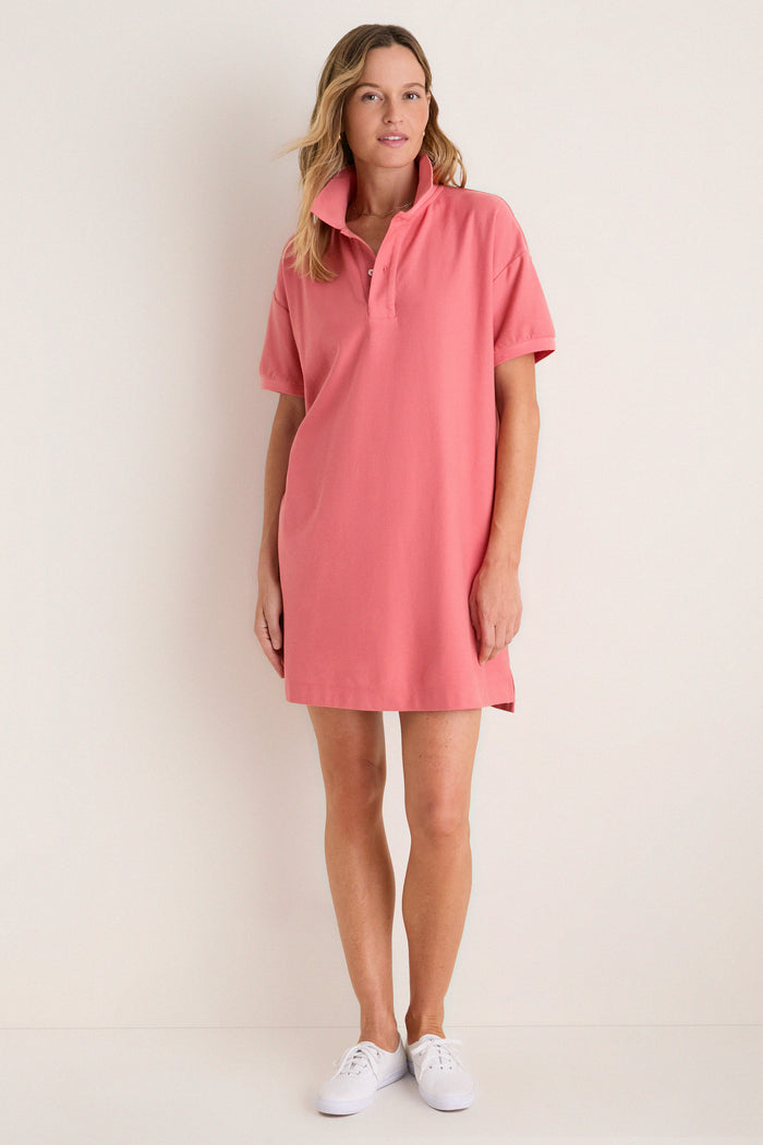 Nantucket Reds Pique Holmes Polo Dress