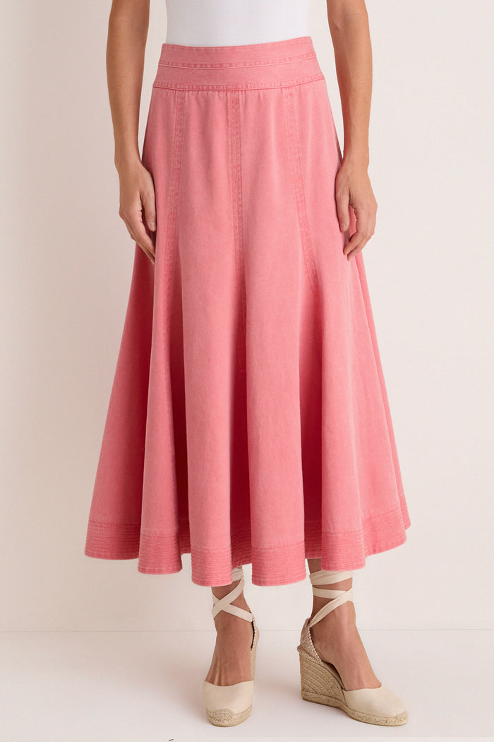 Nantucket Reds Stretch Twill Brynn Skirt