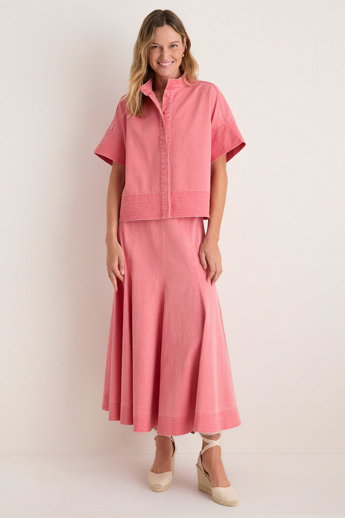 Nantucket Reds Stretch Twill Brynn Skirt