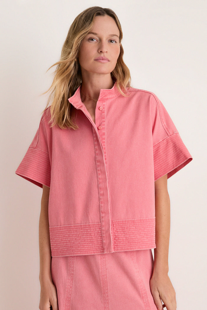Nantucket Reds Stretch Twill Sofia Stitch Shirt