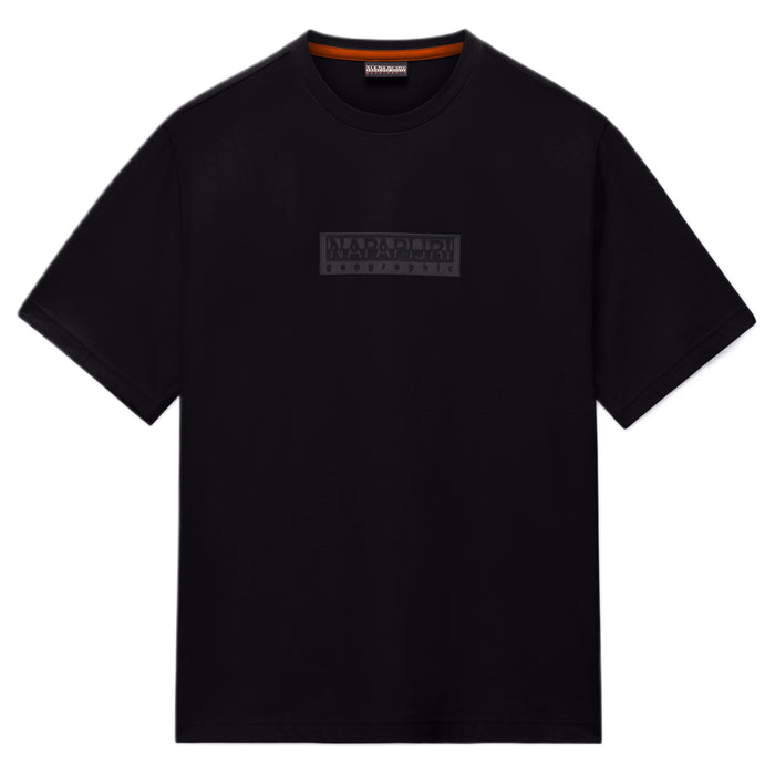Napapijri Mens B-BOX LOGOTee Black