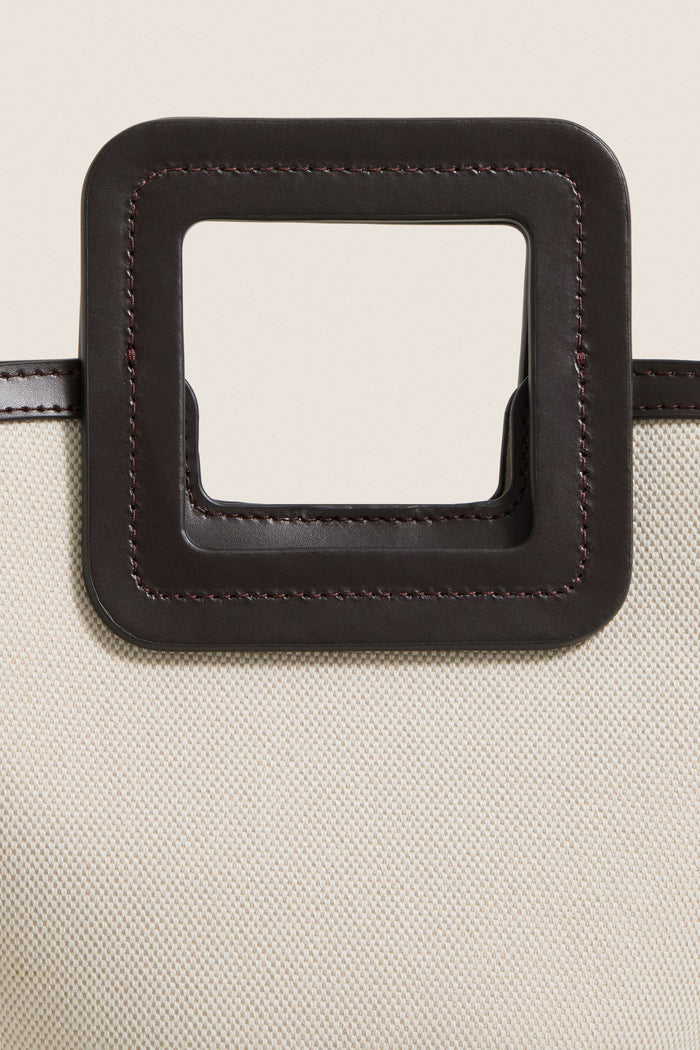 Natural and Espresso Shirley Mini Bucket