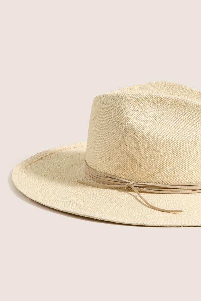 Natural and Tan XL Jill Hat