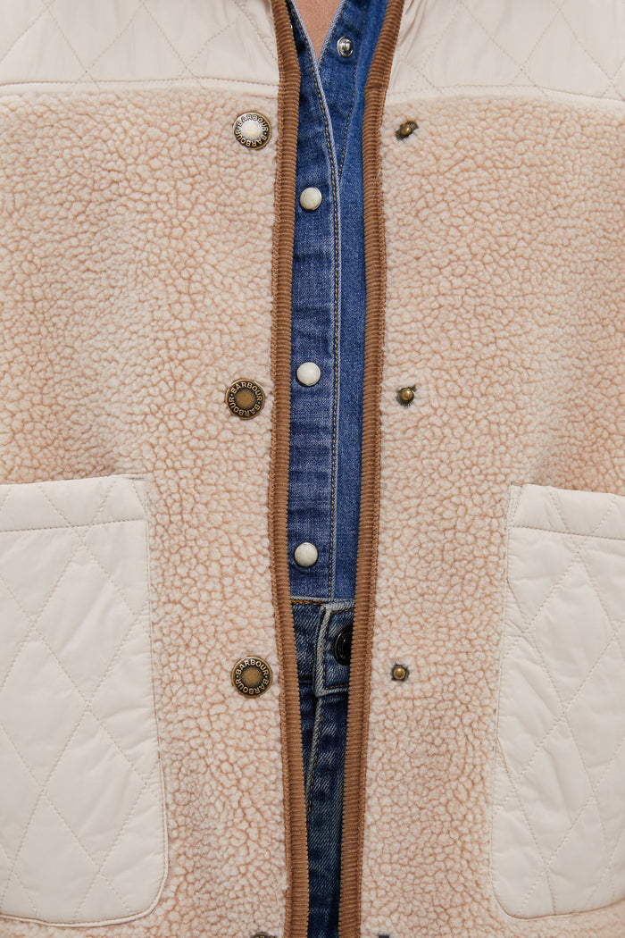 Natural Blanc Laurel Fleece Jacket