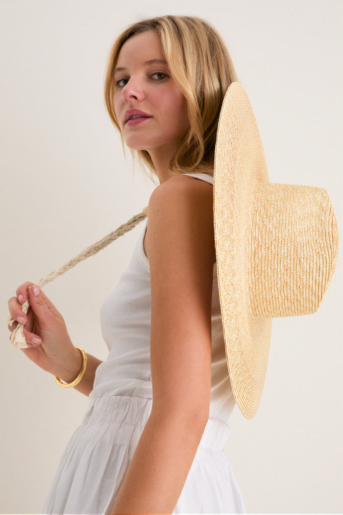 Natural Brie Hat